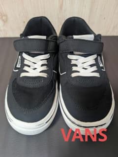 VANSバンズキッズ黒ブラックスニーカーのサムネイル