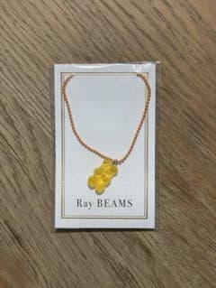 新品Ray BEAMS オレンジ フルーツネックレスのサムネイル
