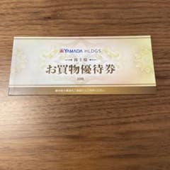 ヤマダ電機 お買物 株主優待券 5000円分のサムネイル