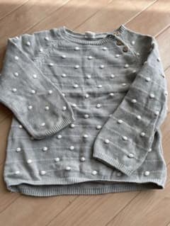 H&M  女の子　トップス　セーター　薄着のサムネイル