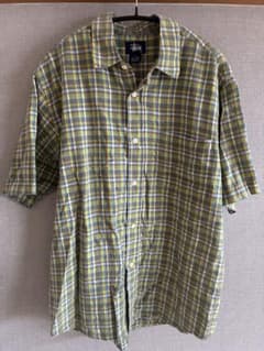 STUSSY ステューシー　半袖　チェックシャツのサムネイル