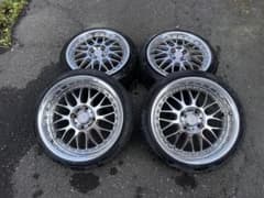 WORK VS-XX 15インチ メッキホイール 4本セット 当時物 値下げ⭕️のサムネイル