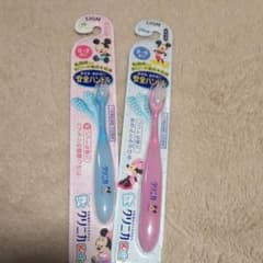 値下げ★歯ブラシ LION クリニカキッズ 2種セットのサムネイル