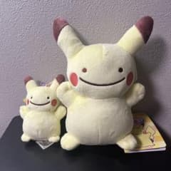 ポケモン へんしんメタモン ピカチュウ ぬいぐるみ 2種セット - メルカリ