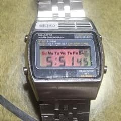 SEIKO デジタル腕時計 A159-4000-G アラーム・クロノグラフ - メルカリ