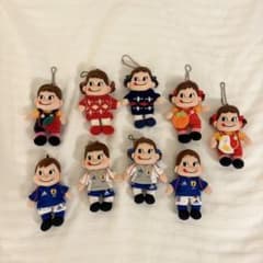 ペコちゃんぬいぐるみキーホルダー　9体セットのサムネイル