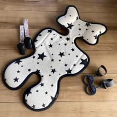 ボーニー　borny ベビーカーシート　星柄のサムネイル