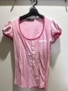 【DSQUARED2】レディースTシャツ ピンク Y2K 平成のサムネイル
