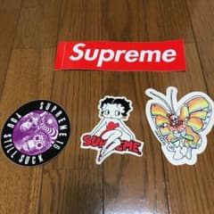 Supreme 限定コラボステッカー含む4点セットのサムネイル