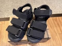 apres les cours キッズサンダル 18.0cm ブラックのサムネイル