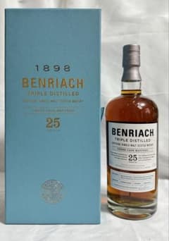 ベンリアック 25年　BENRIACH 25年 トリプルディスティルド ベンリアック 25年 BENRIACH 25年 トリプルディスティルド - メルカリ