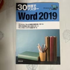 30時間でマスターWord 2019のサムネイル