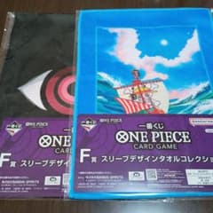 이치 반 쿠지 ONE PIECE CARD GAME F상 슬리브 디자인 타월