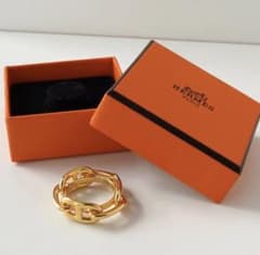 HERMES シェーヌダンクル アンシェネ リング ゴールドのサムネイル