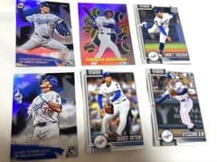 Topps MLBカード ドジャース 6枚セット 大谷翔平 山本由伸 他 野球