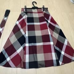BLUE LABEL CRESTBRIDGE チェック柄フレアスカート 38 - メルカリ