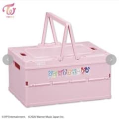 しまむら　収納ボックス（TWICE LOVELYS）　ピンクのサムネイル
