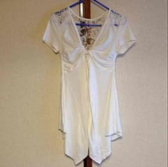 nao( ^.^ )様専用☆背中レースTシャツのサムネイル
