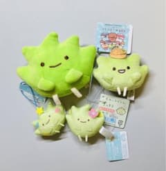 すみっコぐらし ざっそう ぬいぐるみ ちびマスコット