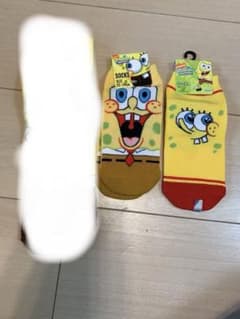 スポンジボブ ソックス　二足セットのサムネイル