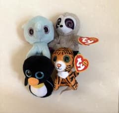 Ty Beanie Boos ぬいぐるみ 4体セットのサムネイル