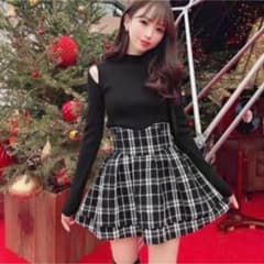 michellMacaron ミシェルマカロン 美脚ツイードスカート Sのサムネイル