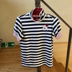 aRCHIVIO ストライプポロシャツ レディース - メルカリ