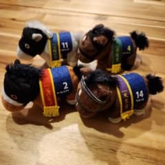 サラブレッドコレクション ぷちマスコットボールチェーン 4個セット