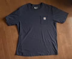 Carhartt ポケットTシャツ ネイビー L ルーズフィットのサムネイル