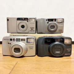 動作未確認】PENTAX フィルムカメラ4台まとめ売り ESPIOシリーズ