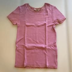 AURALEE×ronherman  tシャツ　ピンク AURALEE - AURALEE オーラリー Tシャツ ピンク サイズ:0(S) | 21春夏