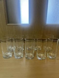 お冷やグラス　HS SASAKI グラス　10個セット　業務用のサムネイル