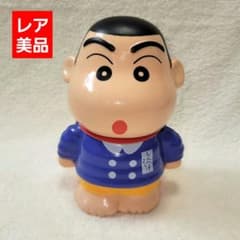 クレヨンしんちゃん　ソフビ　フィギュア　こどもシャンプー　容器　平成　レア　美品