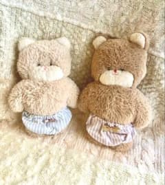 【希少】ハンドメイド作家・otometookaka くま2匹 希少】ハンドメイド作家・otometookaka くま2匹 - メルカリ