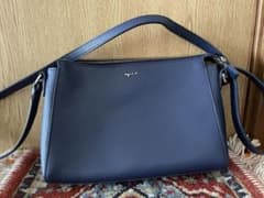 agnes b. アニエスベー ボヤージュ ネイビー ショルダーバッグのサムネイル