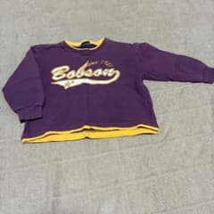 Bobson 紫色 トレーナー110