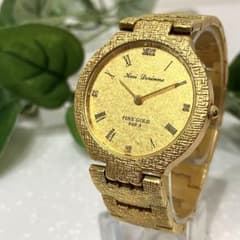 Kuri Divine ファインゴールド 金 999.9 4pダイヤ 稼働品 - メルカリ