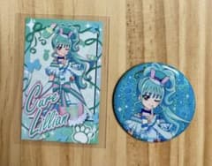 プリキュア タワレコカフェ キュアリリアン ランダム缶バッジ・フォト風カードのサムネイル