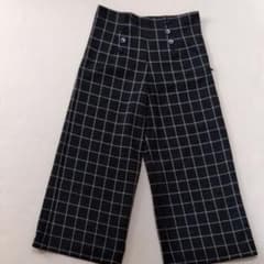 チェックワイドパンツ チェックパンツのサムネイル