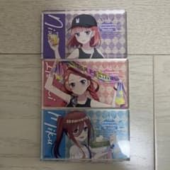 五等分の花嫁 アクリルブロック 中野三玖 中野二乃 中野五月 3種セットのサムネイル