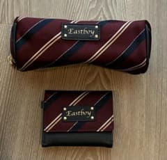 EASTBOY 三つ折り財布 & ペンケース セットで　未使用品のサムネイル