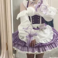 NIKKE コスプレ リバーレリオ コラボカフェ メイド服 Sサイズ ウィッグ付のサムネイル