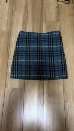 BURBERRY BLUE LABEL チェック ミニスカート 36のサムネイル