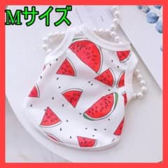Mサイズ★1点限り★送料無料★即購入OK★新品未使用★スイカ柄★犬服★のサムネイル