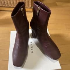 ※アクティー様専用　RANDA ミディアムブーツ ボルドー Mサイズのサムネイル