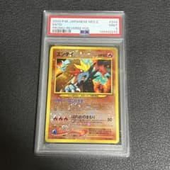 PSA9 旧裏 エンテイ neo プレミアムファイル2 リバホロ 渦巻き プロモ