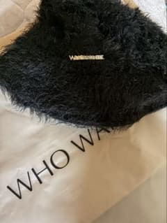 Who want it. ニットバケットハットのサムネイル