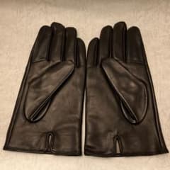 【新品未使用】カシミヤ100%レザー手袋　メンズ　XLサイズ（まとめ買い割引）のサムネイル