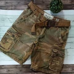 ハーフパンツ 迷彩 W31のサムネイル