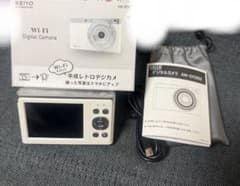 KEIYO デジタルカメラ AN-DC003 ホワイト 平成レトロデジカメ - メルカリ